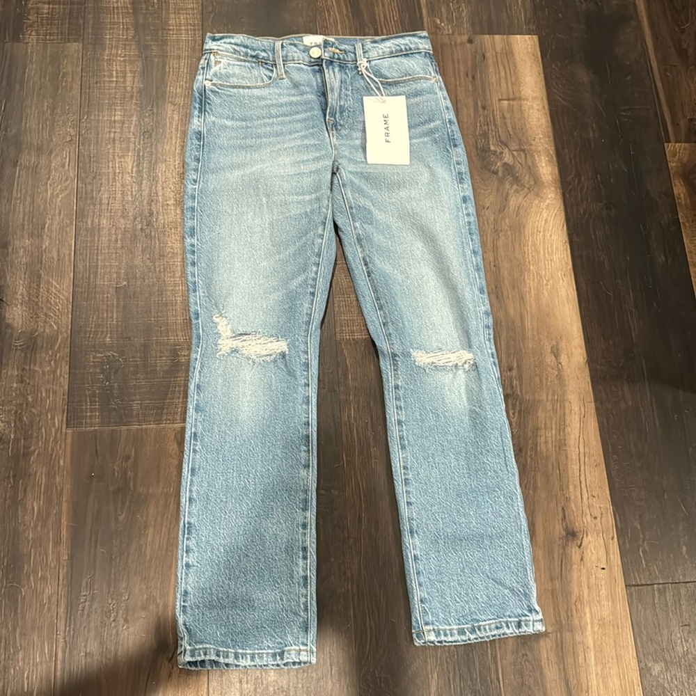 NWT FRAME Denim sz 24 Le High Straight